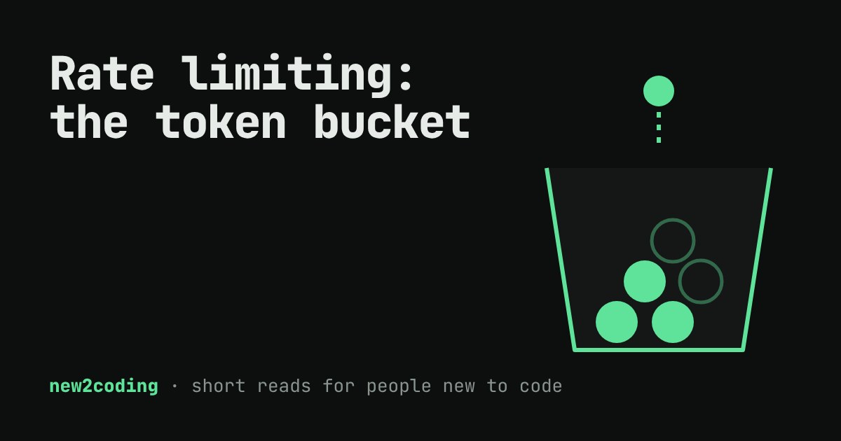 A bucket holding glowing tokens, with one more token dropping in from above